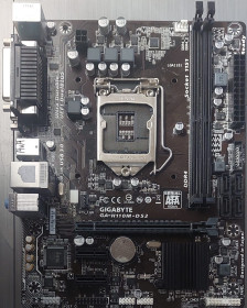 Материнські плати Материнские платы ^/--/^ Б/В Материнська плата Gigabyte GA-H /--/ 110 /--/ M-DS /--/ 2 Socket 1151/MicroATX/2 x DDR /--/ 4 ^_^^^ Б/У Материнская плата Gigabyte GA-H /--/ 110 /--/ M-DS /--/ 2 Socket 1151/MicroATX/2 x DDR /--/ 4 - фото фото фото