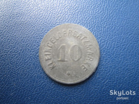 Інше Другое ^/--/^ Монета 10 пфенігів Німеччина 1920 нотгельд Хайлигенхафен цинк ^_^^^ Монета 10 пфеннигов Германия 1920 нотгельд Хайлигенхафен цинк - фото фото фото
