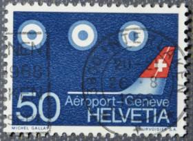 Інше Другое ^/--/^ Швейцария Авиация Аэропорт Женева 1968 ^_^^^ Авіація Аеропорт Женева 1968 - фото фото фото