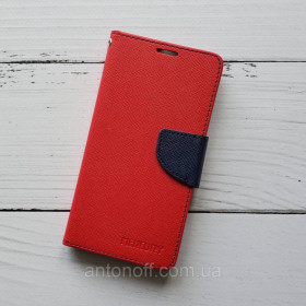 Зарядні пристрої Зарядные устройства ^/--/^ Чохол-книжка для Xiaomi Mi 5 /--/ c шкіряний, червоний, Mercury Goospery ^_^^^ Чехол-книжка Xiaomi Mi 5 /--/ c для телефона Красный - фото фото фото