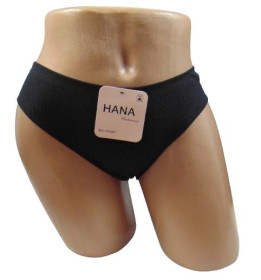 Труси Трусы ^/--/^ Трусы хлопок рубчик Hana 57247 S-M черные ^_^^^ Труси бавовна рубчик Hana 57247 S-M чорні - фото фото фото
