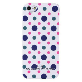 Чохли, сумки Чехлы, сумки ^/--/^ Чехол ARU для iPhone 5/5 /--/ S/5 /--/ SE Cutie Dots White ^_^^^ ARU для iPhone 5/5 /--/ S/5 /--/ SE Cutie Dots White - фото фото фото