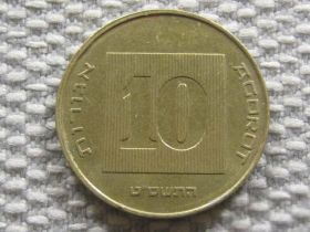 Ізраїль Израиль ^/--/^ Израиль 10 агорот 2009 года #3089 ^_^^^ Ізраїль 10 агорот 2009 року #3089 - фото фото фото