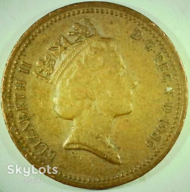 Єлизавета II (після ) Елизавета II (после ) ^/--/^ Великобритания 1 пенни, 1986 №228 ^_^^^ Велика Британія 1 пенні, 1986 No 228 - фото фото фото