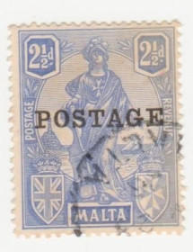 Мальта Мальта ^/--/^ Мальта  1926 г..№ 105 гашеная ^_^^^ Мальта 1926 р. No 105 гашена - фото фото фото