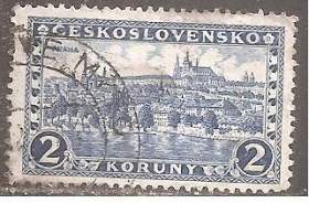 Чехословаччина Чехословакия ^/--/^ Чехословакия 1926 Sc.119 гаш. с водяным знаком ^_^^^ Чехословаччина 1926 Sc.119 гаш. з водяним знаком - фото фото фото