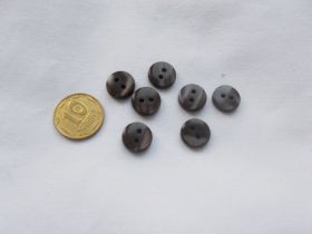  ^/--/^ Пуговицы серо-коричневые с перламутром 7 штук, Д=10 мм. For Hand Made, рукоделия, поделок ^_^^^ Гудзики сіро-коричневі з перламутром 7 штук, Д = 10 мм. For Hand Made, рукоділля, вироб - фото фото фото