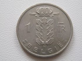 Бельгія Бельгия ^/--/^ Бельгия 1 франк 1980 года. BELGIE 18777 ^_^^^ Бельгія 1 франк 1980 року. BELGIE 18777 - фото фото фото