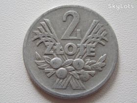 - року - года ^/--/^ Польша 2 злотых 1958 года #13850 ^_^^^ Польща 2 злотих 1958 року #13850 - фото фото фото