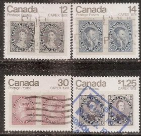 Північна Америка Северная Америка ^/--/^ Канада 1978 Sc.753-756 гаш. ПОЛНАЯ серия ^_^^^ Канада 1978 Sc.753-756 гаш. Повна серія - фото фото фото