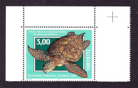 Фауна Фауна ^/--/^ NM Фауна  Майотт / Mayotte  1988 г MNH - черепаха ^_^^^ NM Фауна Майотт / Mayotte 1988 MNH - черепаха - фото фото фото