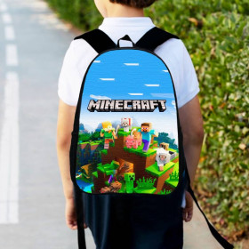 Рюкзаки, сумки Рюкзаки, сумки ^/--/^ Рюкзак детский майнкрафт &amp;quot;Minecraft&amp;quot; 34 /--/ х /--/ 27 /--/ см,городской ранец для мальчика с принтом (00320 ^_^^^ Рюкзак дитячий майнкрафт &amp;quot;Minecraft &amp;quot; 34 /--/ х /--/ 27 /--/ см,міський ранець для хлопчика з принтом (0329) - фото фото фото