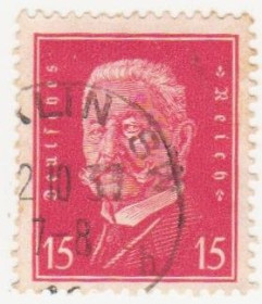 Веймарська республіка Веймарская республика ^/--/^ Германия    ( Рейх) 1928 г. №  414 гашеная ^_^^^ Німеччина (Рейх) 1928 р. No 414 гашена - фото фото фото