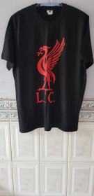 Футболки, майки Футболки, майки ^/--/^ Футболка &amp;quot;Liverpool FC&amp;quot;   (100% cotton, L, India) ^_^^^ Футболка &amp;quot;Liverpool FC&amp;quot; (100% cotton, L, India) - фото фото фото