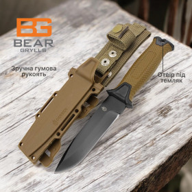 Ножі, мультітули Ножи, мультитулы ^/--/^ Ніж мисливський Gerber Хакі 539-3, 25 /--/ см, 11 /--/ см ^_^^^ Чем охотничий Gerber Хаки 539-3, 25 /--/ см, 11 /--/ см - фото фото фото