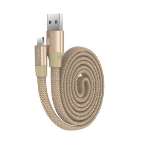 Кабелі Кабели ^/--/^ Кабель Devia Ring Y /--/ 1 microUSB 2.4 /--/ A 0.8 /--/ M Золотой ^_^^^ Кабель Devia Ring Y /--/ 1 microUSB 2.4 /--/ A 0.8 /--/ M Золотий - фото фото фото