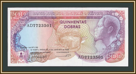 Інші країни Другие страны ^/--/^ Сан-Томе и Принсипи 500 добра 1989 P-61 UNC ^_^^^ Сан-Томе і Прінсіпі 500 добра 1989 P-61 UNC - фото фото фото