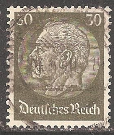 Третій Рейх (-) Третий Рейх (-) ^/--/^ Германия  (Рейх) 1934 Mi.523 гаш ^_^^^ Німеччина (Рейх) 1934 Mi.523 гаш - фото фото фото