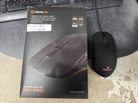 Миші Мыши ^/--/^ Игровая оптическая мышь REAL-EL RM-295 USB № 26060821 ^_^^^ REAL-EL RM-295 USB No 26060821 - фото фото фото