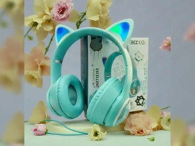 Навушники Наушники ^/--/^ Навушники накладні Bluetooth Кошенятко з вушками AKZ-02 /--/ C ^_^^^ Наушники накладные Bluetooth Кошенятко с ушками AKZ-02 /--/ C - фото фото фото