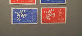 Франція Франция ^/--/^ Франция Фауна Птица 1961 ^_^^^ Франція Фауна Птах 1961 - фото фото фото
