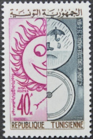 Інше Другое ^/--/^ Тунис Метеорология Барометр 1964 ^_^^^ Туніс Метеорологія Барометр 1964 - фото фото фото