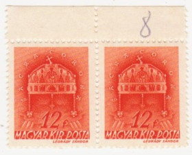 Угорщина Венгрия ^/--/^ Венгрия 1941 г. №  697 ** пара ^_^^^ Угорщина 1941 р. No 697 ** пара - фото фото фото