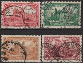 Веймарська республіка Веймарская республика ^/--/^ 1920 - Німеччина - Стандарти Mi.113-15 _10,0 € ^_^^^ 1920 - Германия - Стандарты Mi.113-15 _10,0 € - фото фото фото