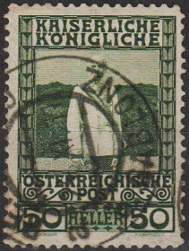 Австрія Австрия ^/--/^ 1908 - Австрія - 60 років правління Франца Йосипа 50 Mi.150 _гаш ^_^^^ 1908 - Австрия - 60 лет правления Франца Иосифа 50 Mi.150 _гаш - фото фото фото