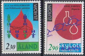 Скандинавія Скандинавия ^/--/^ Аландские острова 1994 Европа CEPT Финляндия Mi 86-87 MNH ^_^^^ Аландські острови 1994 Європа CEPT Фінляндія Mi 86-87 MNH - фото фото фото