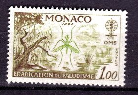 Фауна Фауна ^/--/^ Фауна . Монако 1962 г MNH - комар - искоренение малярии ^_^^^ Монако 1962 MNH - комар - викорінення малярії - фото фото фото