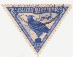 Ісландія Исландия ^/--/^ Исландия 1930 г. № 140 гашеная ^_^^^ Ісландія 1930 р. No 140 гашена - фото фото фото