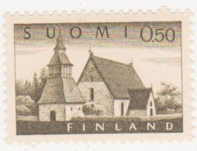 Скандинавія Скандинавия ^/--/^ Финляндия 1963 г. № 571 ** ^_^^^ Фінляндія 1963 No 571 ** - фото фото фото