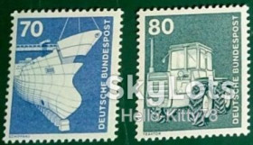 НДР, ФРН ГДР, ФРГ ^/--/^ ФРГ 1975 стандарт Mi 852-853 MNH ^_^^^ ФРН 1975 стандарт Mi 852-853 MNH - фото фото фото