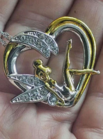 Підвіски Подвески ^/--/^ Красивая подвеска для девушки &amp;quot;Эльф&amp;quot; в сердечко nf /--/ 385 ^_^^^ Красива підвіска для дівчини &amp;quot;Ельф &amp;quot; в сердечко nf /--/ 385 - фото фото фото