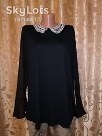 Кофти Кофты ^/--/^ Красивая женская черная кофта, блузка с расшитым воротником tu ^_^^^ Красива жіноча чорна кофта, блузка з розшитим комірцем tu - фото фото фото