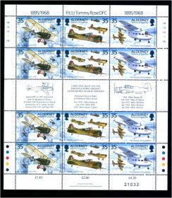 Транспорт Транспорт ^/--/^ Авиация . UK Alderney / Олдерни 1995 г  MNH - 2 /--/ а листа - 2 /--/ а скана ^_^^^ Авіація . UK Alderney / Олдерні 1995 р MNH - 2 /--/ а листа - 2 /--/ а скана - фото фото фото