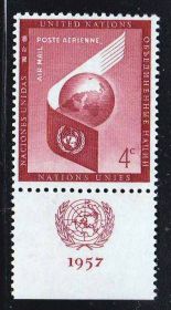 Інші країни Другие страны ^/--/^ ZM -  UN / ООН  1957 г  MNH ^_^^^ ZM - UN / ООН 1957 - фото фото фото