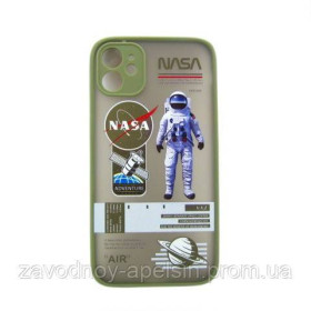 Чохли, бампера Чехлы, бампера ^/--/^ IPhone 11 чехол рисунок NASA хаки khaki ^_^^^ IPhone 11 чохол малюнок NASA хакі khaki - фото фото фото
