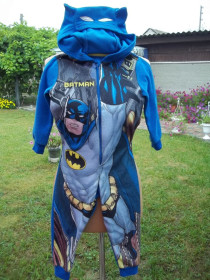 Піжами, халати Пижамы, халаты ^/--/^ Prom           (  3 - 4  лет ) BATMAN флисовый комбинезон пижама кигуруми слип кігурумі ^_^^^ Prom (3 - 4 лет) BATMAN флисовый комбинезон пижама кигурумы слип кигуруми - фото фото фото