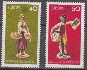НДР, ФРН ГДР, ФРГ ^/--/^ ФРГ 1976 Европа СЕРТ декоративное искусство Mi 890-891 MNH ^_^^^ ФРН 1976 Європа СЕРТ декоративне мистецтво Mi 890-891 MNH - фото фото фото