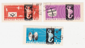 Угорщина Венгрия ^/--/^ Венгрия 1961 г. № 1785‑1787 гашеная серия ^_^^^ Угорщина 1961 р. No 1785-1787 гашена серія - фото фото фото