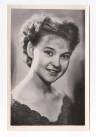 СРСР СССР ^/--/^ Л.ГУРЧЕНКО - акторка кіно = 1957 р. - Київ = чиста = тираж 6 тис. ^_^^^ Л.ГУРЧЕНКО - актриса кино = 1957 г. - Киев = чистая = тираж 6 тыс. - фото фото фото