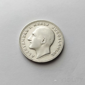 Югославія Югославия ^/--/^ 20 ДИНАРОВ ЮГОСЛАВИЯ 1931  серебро РЕДКАЯ ^_^^^ 1931 срібло Рідка - фото фото фото