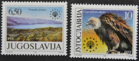 Інше Другое ^/--/^ Югославия Защита Природы Фауна Птицы 1990 ^_^^^ Югославія Захист Природи Фауна Птахи 1990 - фото фото фото