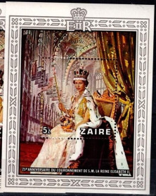 Інше Другое ^/--/^ Заир 25 лет Коронации Елизавета II 1978 ^_^^^ 25 років Коронації Єлизавета II 1978 - фото фото фото