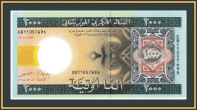 Інші країни Другие страны ^/--/^ Мавритания 2000 угий 2004 P-14  (14 /--/ a) UNC ^_^^^ Мавританія 2000 вугий 2004 P-14 (14 /--/ a) UNC - фото фото фото