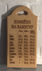 Обробні дошки Разделочные доски ^/--/^ Доска разделочная буковая 18*35 см Хозяйке на заметку ^_^^^ Дошка роздільна букова 18*35 см Господарці на замітку - фото фото фото