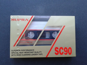 Касети Кассеты ^/--/^ Аудиокассета SUPRA SC 90     (GoldStar) ^_^^^ Аудіокасета SUPRA SC 90 (GoldStar) - фото фото фото