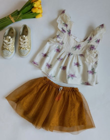 Спідниці Юбки ^/--/^ Спідниця Пишна. Сітка. ZARA. 3/4 роки Ріст 98 см ^_^^^ Пишная юбка. Сетка. ZARA. 3/4 года Рост 98 см - фото фото фото